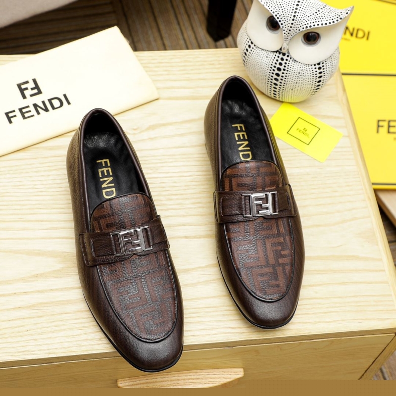 F**di leather shoes